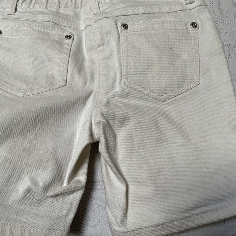 Hanna Andersson Denim Jean Shorts Size 6/7 - Picture 5 of 6